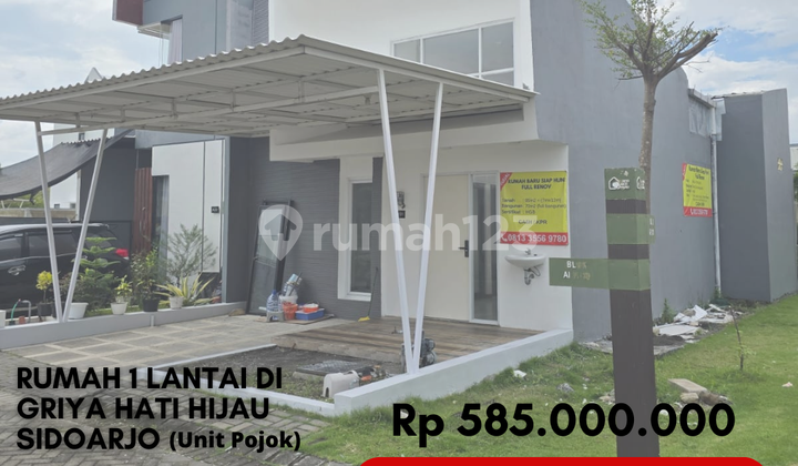 Rumah 1 Lantai Siap Huni Full Renov 500 Jutaan di Griya Hati Hijau Candi Sidoarjo Rumah 1 Lantai Siap Huni Full Renov 500 Jutaan di Griya Hati Hijau Candi Sidoarjo