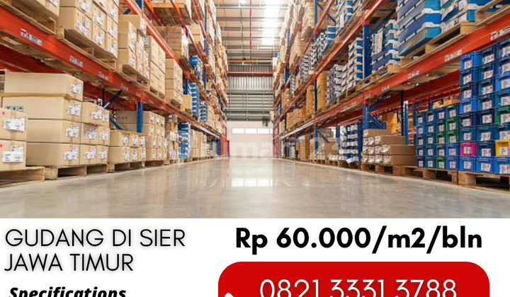 Warehouse 10,000M2 Ready to Build Location in Berbek Industrial Warehousing Sidoarjo East Java Warehouse 10,000M2 Ready to Build Location in Berbek Industrial Warehousing Sidoarjo East Java