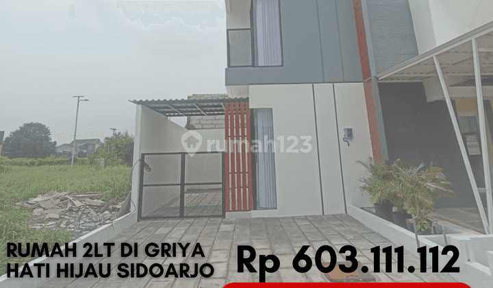 Rumah Baru 2lt 600 Juta di Ngampelsari Candi Sidoarjo 1