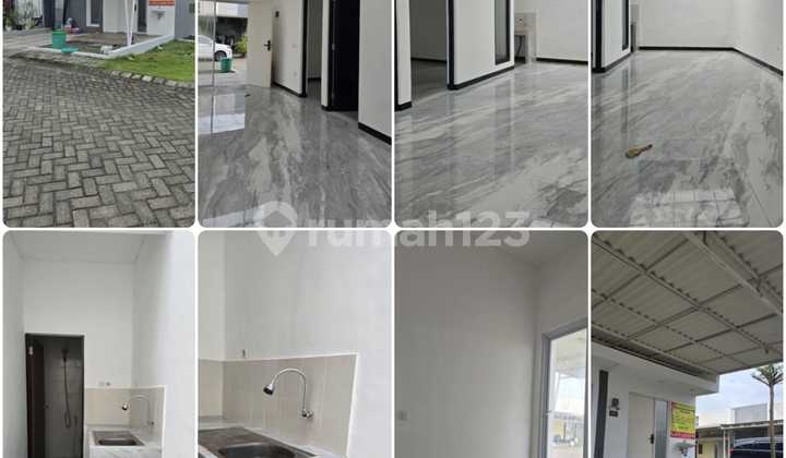 Dijual Rumah Baru Siap Huni 2 Kamar di Perumahan Griya Hati Hijau Candi Sidoarjo