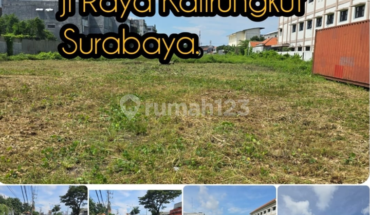 Dijual Segera Tanah 6.800m2 Lokasi Strategis di Kali Rungkut Surabaya