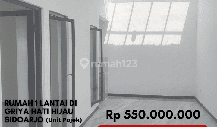 Jual Cepat Rumah 2 Kamar 500 Jutaan di Candi Sidoarjo 1