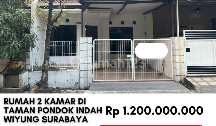 For Quick Sale: 2-Bedroom House in Taman Pondok Indah Wiyung, Surabaya.