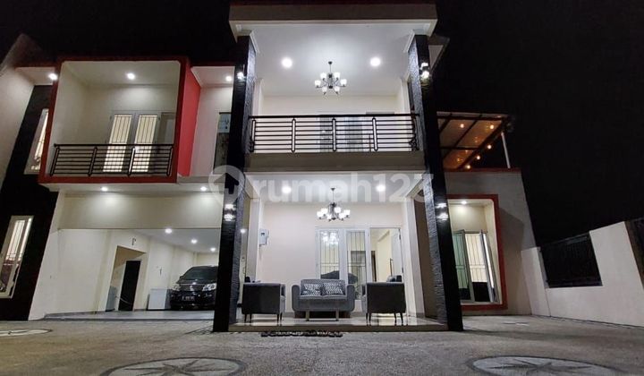 Dijual rumah baru, full furnished, full fasilitas, kolam renang mezanine, gazebo lokasi strategis di kebagusan pasar minggu