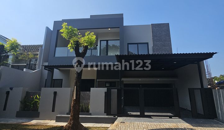 Rumah 2 Lantai New Minimalis Modern Murah Di Puspitaloka Bsd Rumah 2 Lantai New Minimalis Modern Murah Di Puspitaloka Bsd
