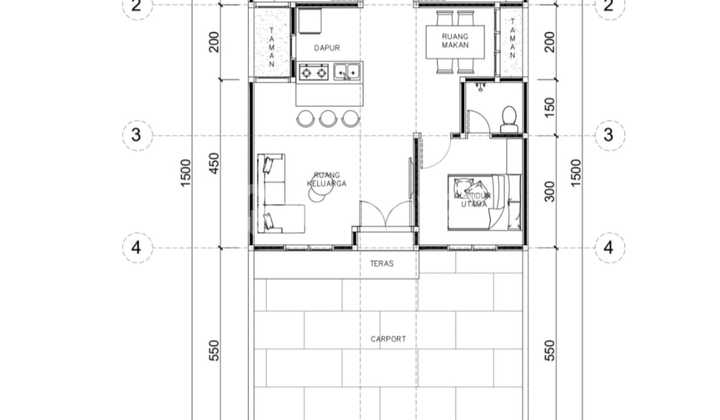 Rumah Siap Huni Baru Renov di Griya Loka Sektor 1.4 B S D 2