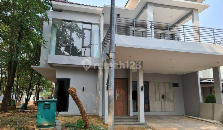 Dijual rumah baru bangunan mandiri di icon cosmo, bsd 2