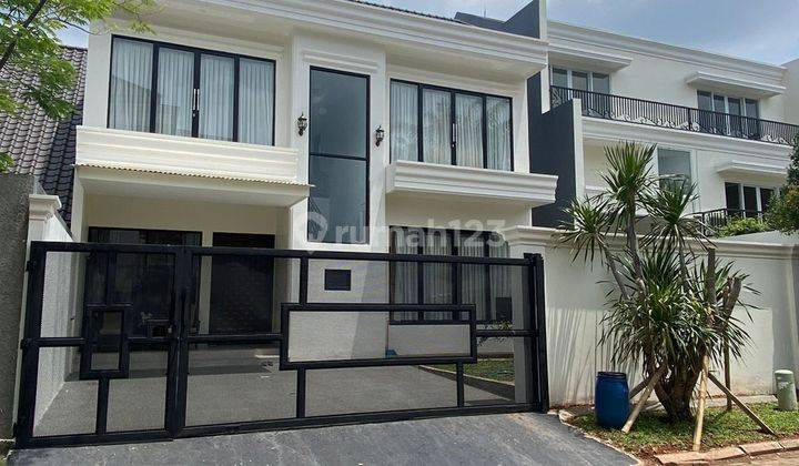 Dijual cepat rumah mewah di Puspita Loka, BSD. 1