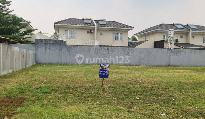 Dijual cepat kavling di Suvarna Sutera cluster Daru. 1