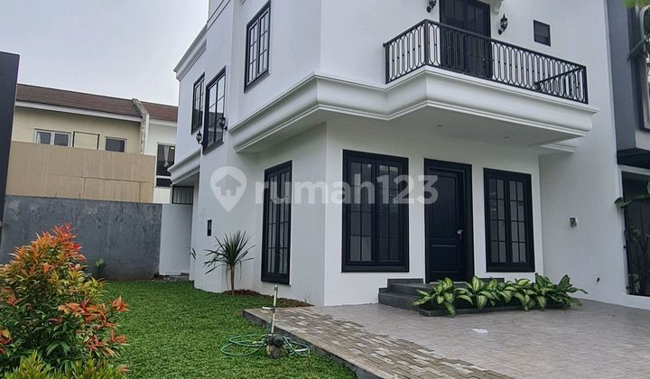 Dijual Rumah Baru Bangunan Mandiri di Icon Cosmo, Bsd.