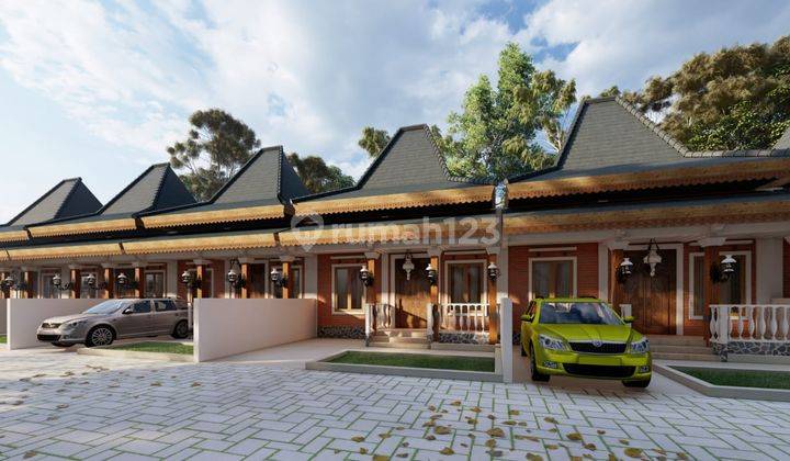 Jual Rumah Joglo Limasan Type 45 75m2 Utara Candi Prambanan Legalitas SHM Siap Kpr 2