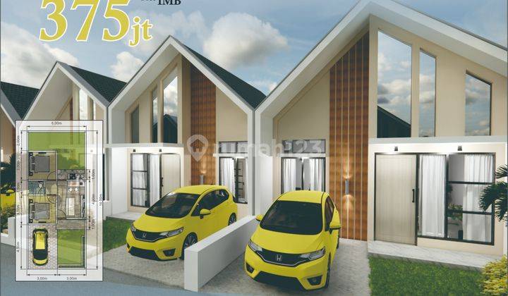 Dijual Rumah Scandinavian Di Ceper Klaten Hanya 300jtan Legalitas SHM  1