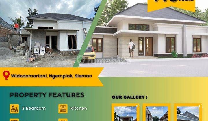 Jual Rumah Megah Limasan Type 80 120 Di Ngemplak Sleman 1