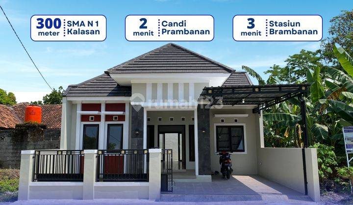 Rumah Limasan Siap Huni Jual Murah Di Kalasan Sleman Promo Free Pagar Canopy 1