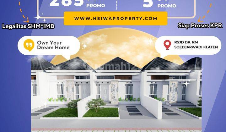 Jual Rumah Minimalis Limasan Cuma 200 Jutaan Di Klaten 1