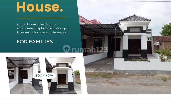 Jual Rumah Siap Huni Cuma 440 Juta Type 75 110 Di Klaten Selatan 1