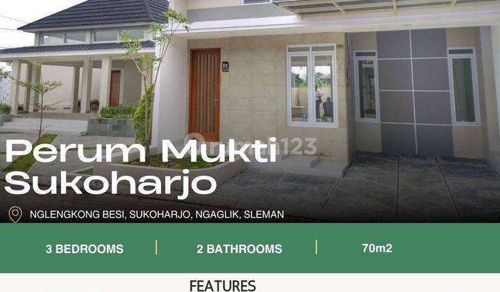 Jual Rumah Minimalis Modern Type Luas 70 102m2 Di Ngaglik Sleman 1