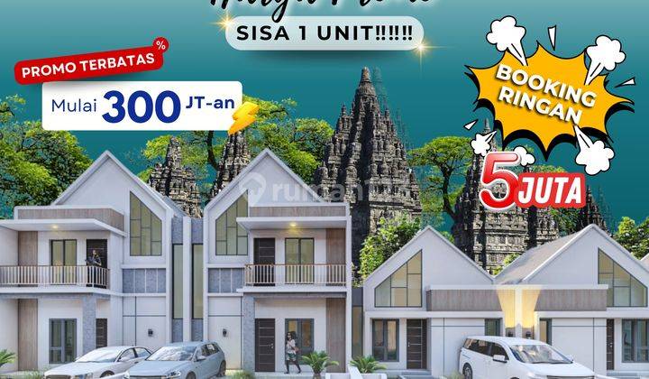 JUAL RUMAH SCANDINVAIAN PROMO CUMA 300 JUTAAN DI PRAMBANAN 1