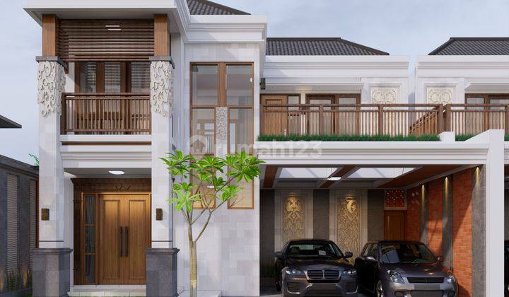 Jual Rumah Megah 2 Lantai Type 120 104m2 di Ngaglik Sleman Dekat Sleman City Hall 1