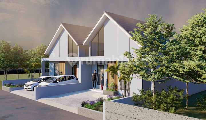 Only 1 Unit Left in Front of Hansol Prambanan Factory, Just 420 Million Negotiable, Type 36/105m², Ready for Mortgage