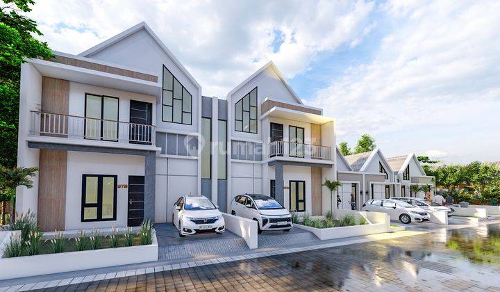 SISA 1 UNIT RUMAH SCANDINAVIAN 2 LANTAI DEPAN SMA N 1 PRAMBANAN 1