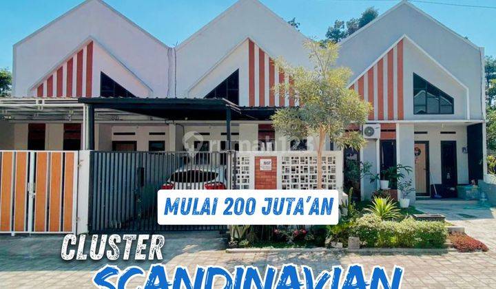 Jual Rumah Scandinavian Minimalis Cuma 300 Jutaan Dekat Exit Toll Manisrenggo 1