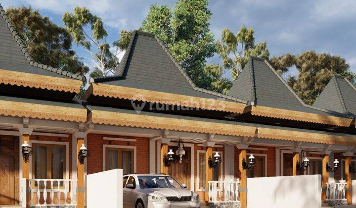 Jual Rumah Joglo Limasan Type 45 75m2 Utara Candi Prambanan Legalitas SHM Siap Kpr