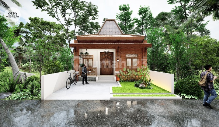 Jual Rumah Klasik Limasan Pesan Bangun Type 36/74m2 di Prambanan 500 Meter dari Hotel Galuh 1