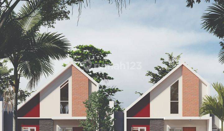 Jual Rumah Scandinavian Modern Cuma 200 Jutaan di Klaten Utara Siap Kpr  2