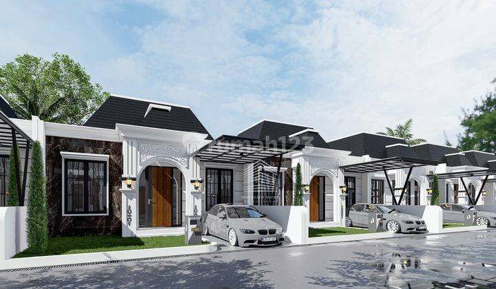 Jual Rumah Konsep American Classic Samping Jl.jogja Solo Harga Terjangkau di Kalsan Jogja 2