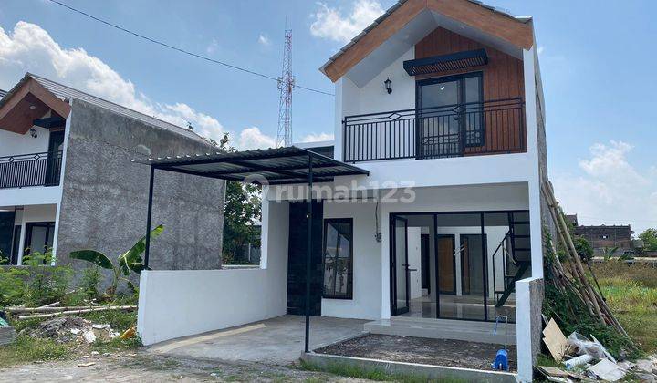 Jual Rumah Minimalis Scandinavian Dengan Mezzanine di Prambanan Dekat Candi Prambanan 1