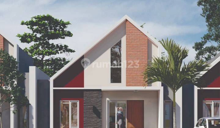 Jual Rumah Scandinavian Modern Cuma 200 Jutaan di Klaten Utara Siap Kpr  1