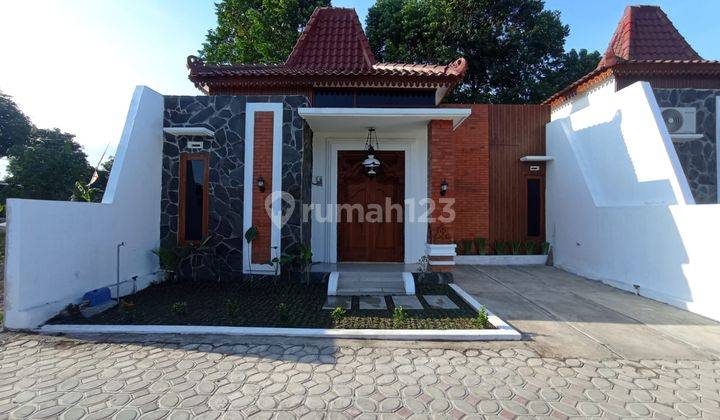 Jual Rumah Minimalis Semi Joglo Limasan Dekat Hotel Galuh Prambanan Klaten 1