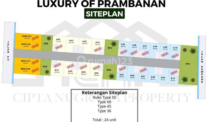 Jual Rumah Minimalis American Classik Timur Candi Prambanan Dekat Candi Plaosan 2