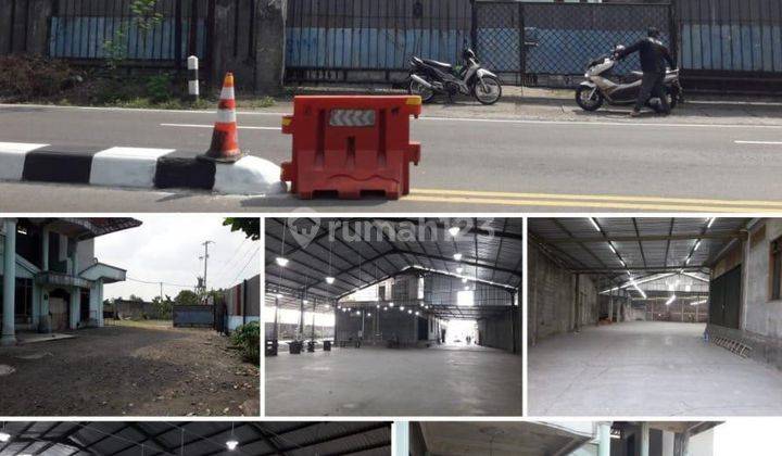 Gudang Luas Standar Cor Beton Jl Raya Wates Km 8.3m 1