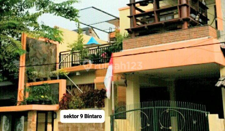 Rumah siap huni di sektor di Sektor 9 Bintaro Jaya 1