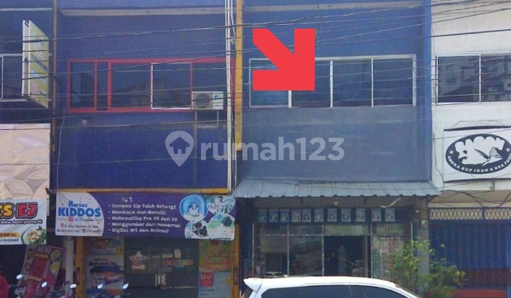 Ruko di Teluk Betung Selatan 110.0 m² Unfurnished SHM 1