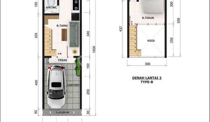 RUMAH RUNGKUT WONOREJO SURABAYA MURAH 2LANTAI DIGREEN TERRACE  11