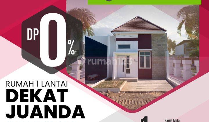 RUMAH MURAH DP 0% DEKAT BANDARA JUANDA SIDOARJO DI AZZAHRA CITY  1