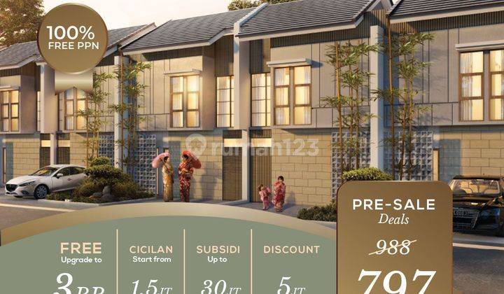 Rumah 2lantai tanpa DP Di Shoji land Candi Sidoarjo Kota 2