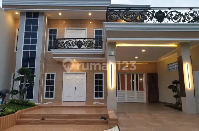 Rumah Bangunan Baru Siap Huni Megah Artistik Di Modernland Tangerang
