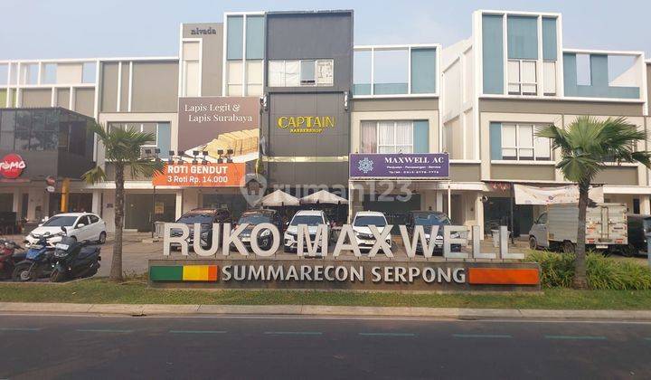 DIJUAL Ruko 2 Lantai 5 x 16 Maxwell Summarecon Gading Serpong 2