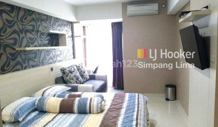 Apartemen Studio Furnished Tengah Kota Semarang Siap Pakai Dijual di Apartemen Warhol Louis Kienne Simpang Lima Ahmad Yani Semarang Tengah 11.561+562 lis  1