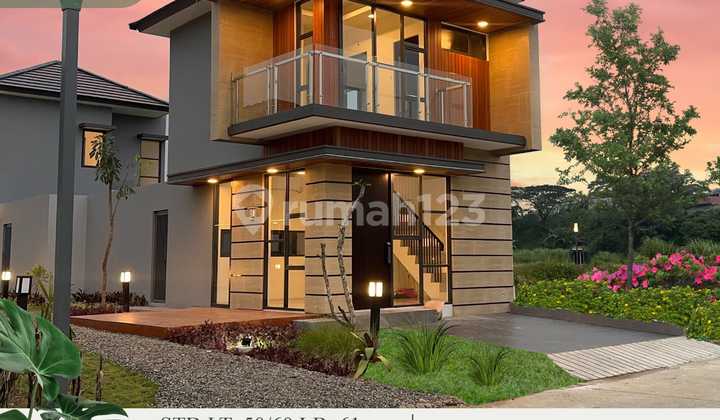 Rumah Minimalis Modern Apollo Homes 2 Lantai Type Annona 2