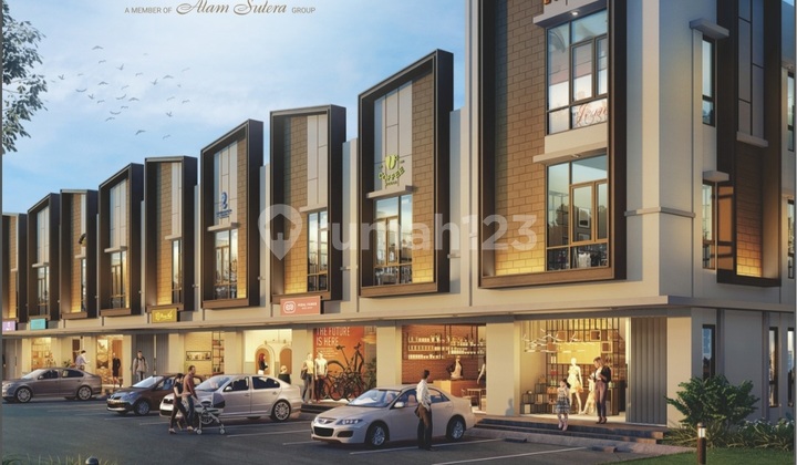 Ruko Ashta by alam sutera developed 1