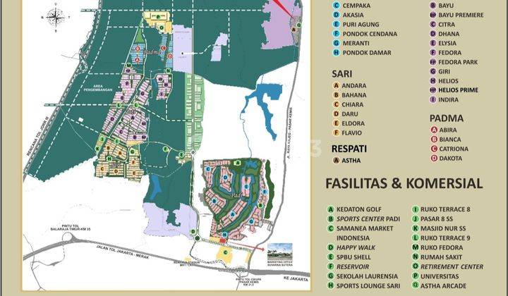 Ruko Ashta by alam sutera developed 3