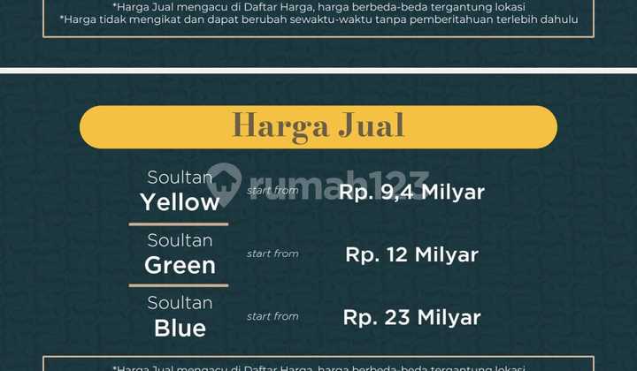 Luxury House Soultan Island Summarecon Bekasi (15X25) 2