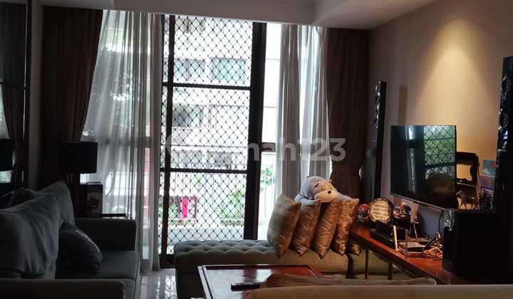 Dijual Cepat Apartemen Rasuna 3 BR Lantai Bawah View Lobby