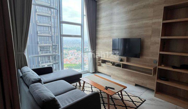 Disewakan Apartment 2+1 BR Full Furnished Siap Huni di Brooklyn Alam Sutera 1