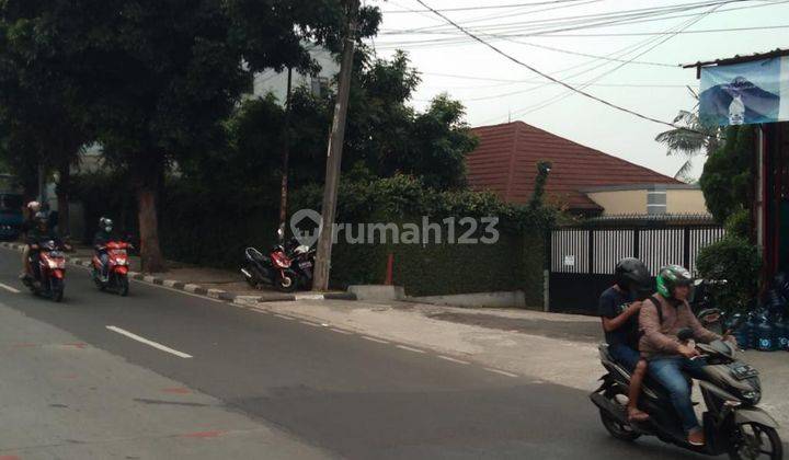 Dijual  Tanah & Bangunan Cocok untuk Office di Depan Jalan Utama Pondok Gede 2
